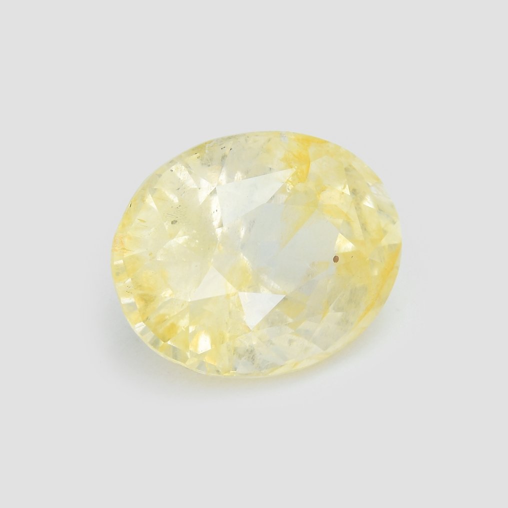 黄色 蓝宝石 - 3.17 ct - 国际有色宝石协会(ICA GemLab) - 未加热的锡兰 #1.0