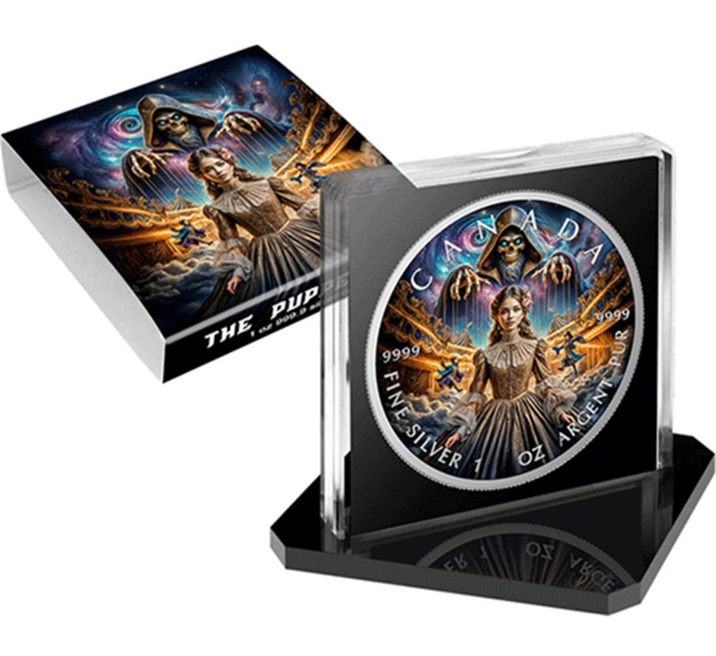 Canada. 5 Dollars 2025 The Puppeter 1 oz  (.999) #1.0
