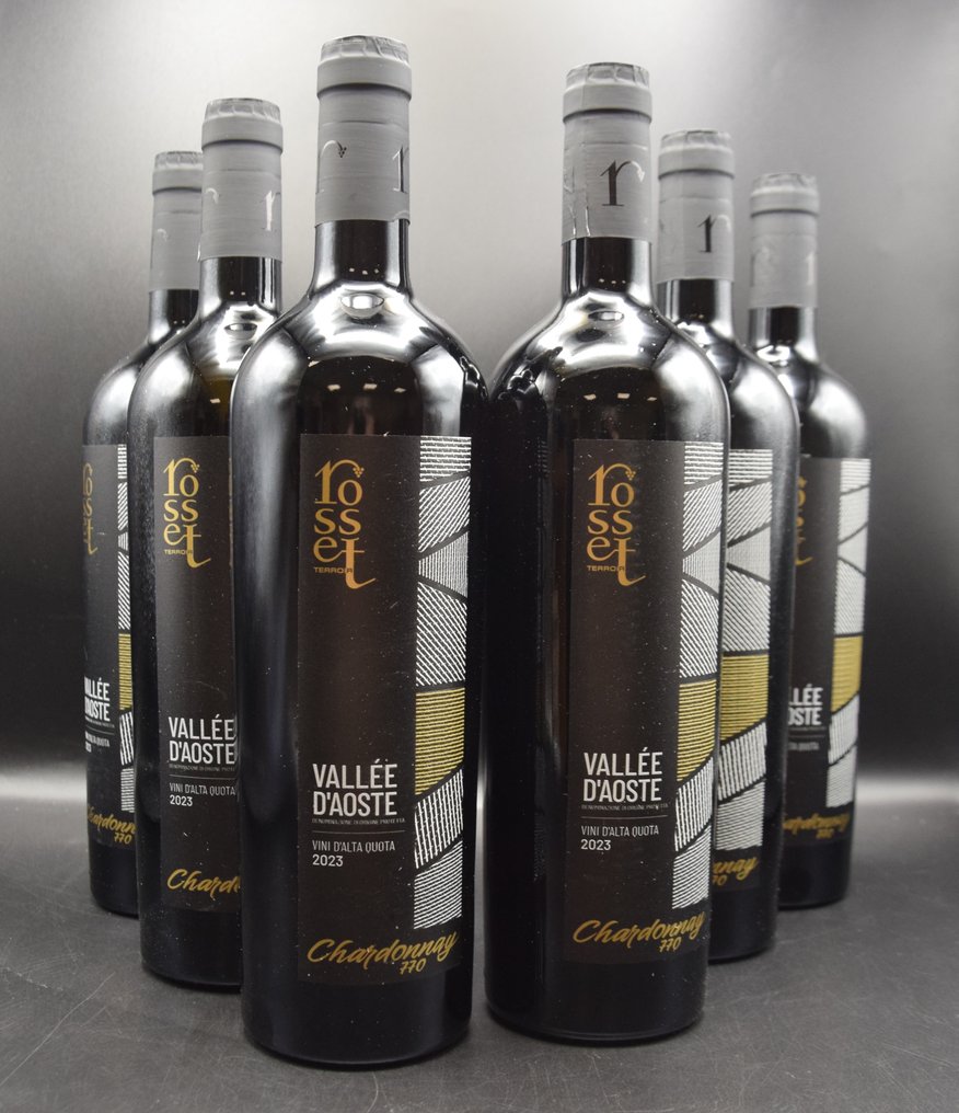 2023 Rosset, Chardonnay 770 - Valle d'Aosta - 6 Bottles (0.75L) #1.0