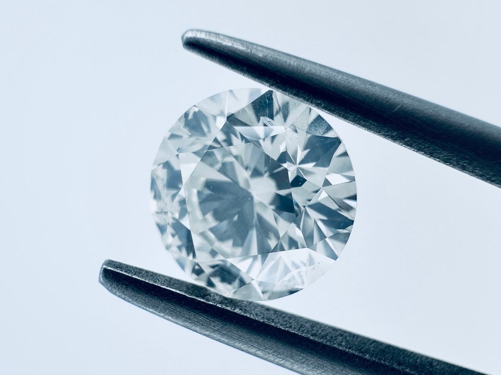 1 pcs 钻石  (天然)  - 1.48 ct - 圆形 - I - SI2 微内含二级 - 国际宝石研究院（IGI） - （自然） #3.2