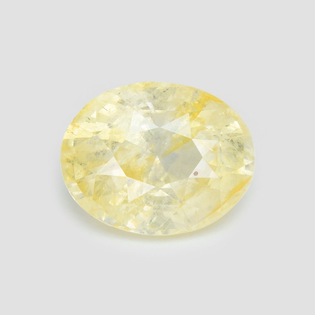 黄色 蓝宝石 - 3.17 ct - 国际有色宝石协会(ICA GemLab) - 未加热的锡兰 #1.0