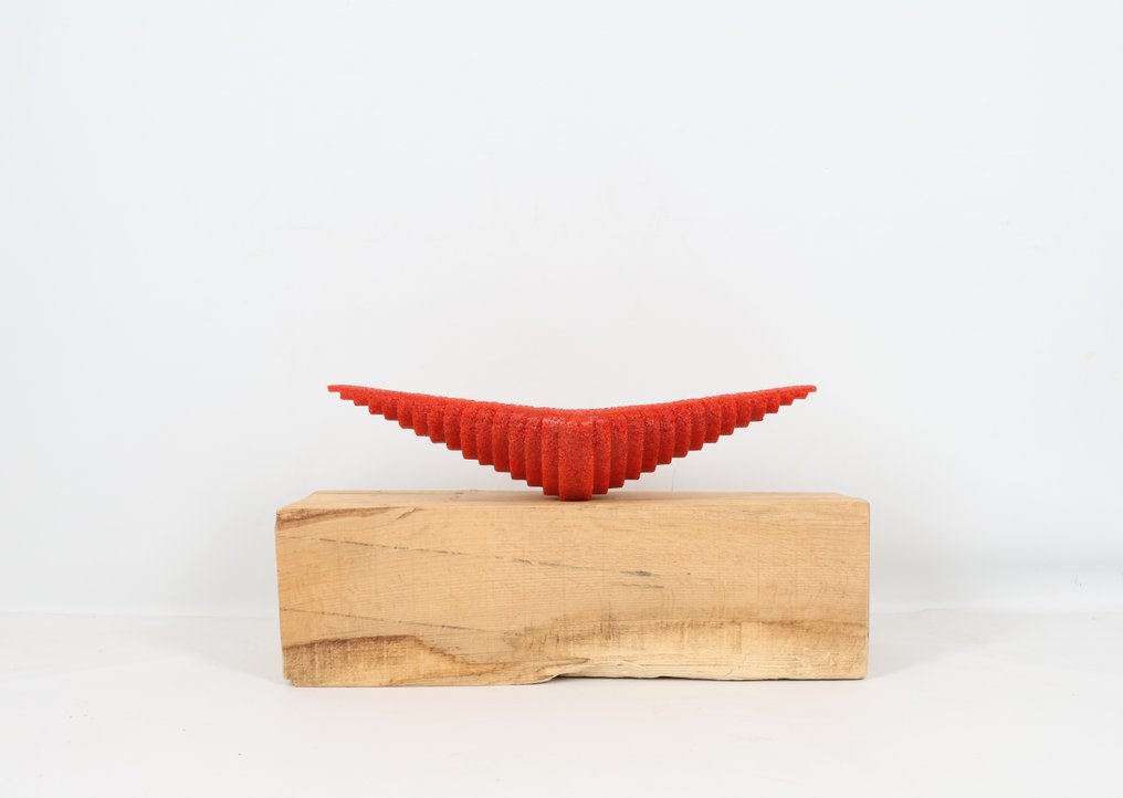 Carl van Hees (1964) - 雕塑, Bilancia Ala - 15 cm - 玻璃 - 2005 #1.0