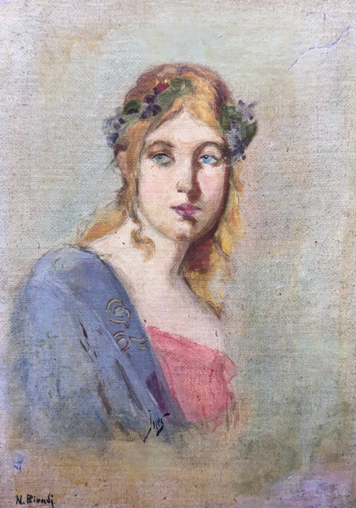 Nicola Biondi (1866-1929) - Ines #1.0