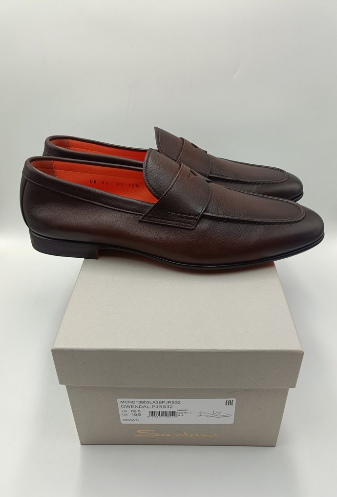 Santoni - 乐福鞋 - 尺寸: EU 43.5 - 带盒的新品 #3.2