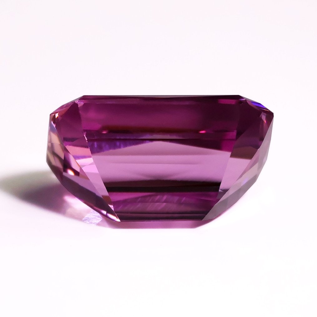1 pcs 粉色, 紫色 紫鋰輝石 - 42.67 ct - 國際有色寶石協會 (ICA GemLab) #2.1