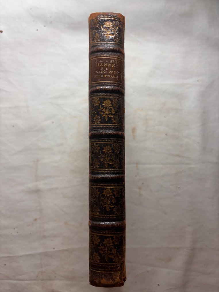 J. A. van Thye - Tractatus Juris Publici Foederati Belgii De Inauguratione Principum Belgicorum - 1767 #1.0