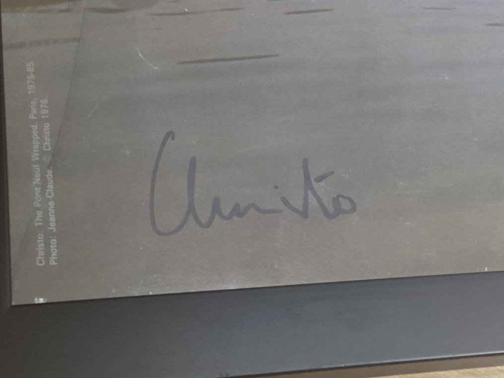 Christo (1935-2020) - The Pont Neuf Wrapped, Paris 1975-85 #3.2