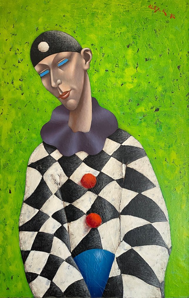 Alex Kiryanov (1954) - Character with a Blue Spot #1.0