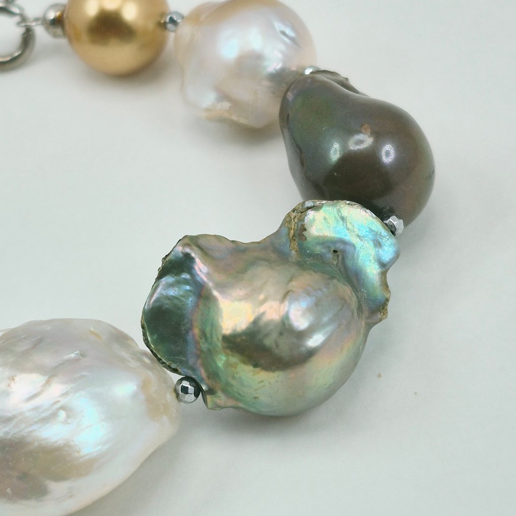 Argent - Bracelet - Perle baroque Edison #2.1