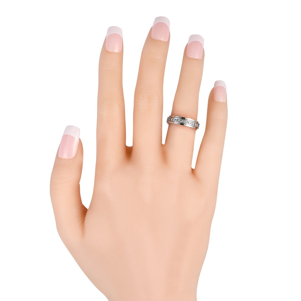 Piaget - Δαχτυλίδι - 18 καράτια Δαχτυλίδι Possession από λευκόχρυσο 18K με διαμάντι 0,24 καρατίων., Λευκός χρυσός -  0.24ct. tw. Διαμάντι (Φυσικό)  #3.2