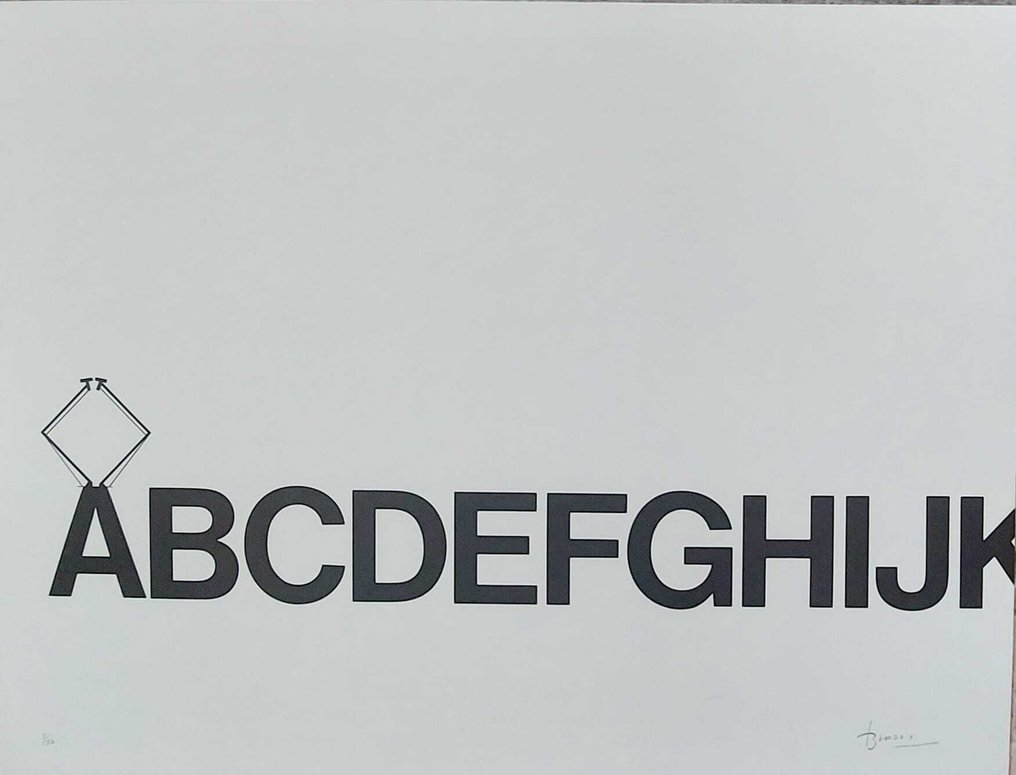 Joan Brossa (1919-1998) - Tren de lletres #1.0