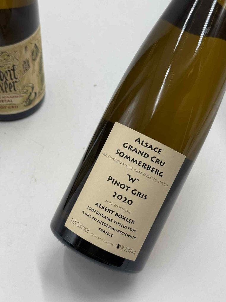 2020 Albert Boxler - Grand Cru Sommerberg Wibtal "W" - Pinot Gris - Alsace Grand Cru - 3 Bottles (0.75L) #3.2