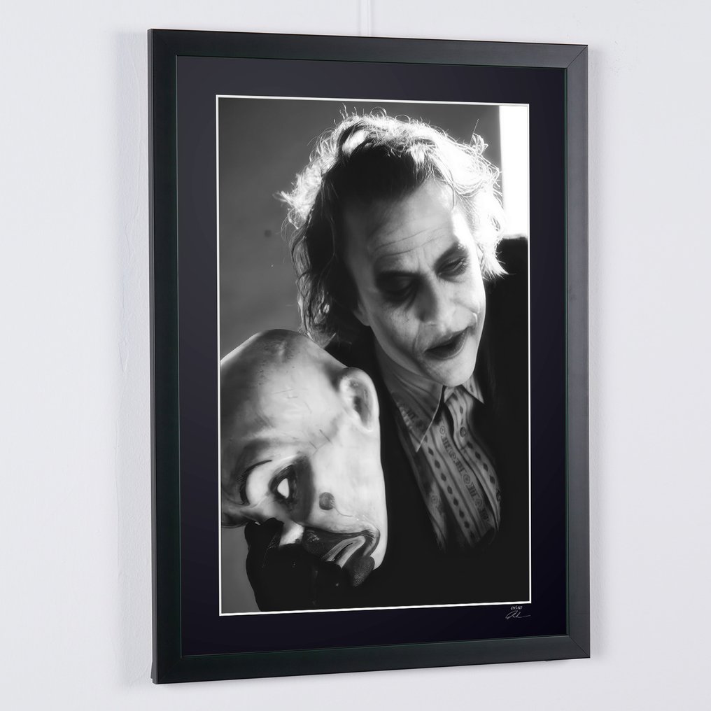 Batman 1989 -JAck Nicholson "The Joker" - Fine Art Photography - Luxury Wooden Frame 70X50 cm - Limited Edition 01 of 30 - Serial 20173 - Original Certificate (COA), Hologram - 100% New. Shipping Reduction from 3 items #4.3