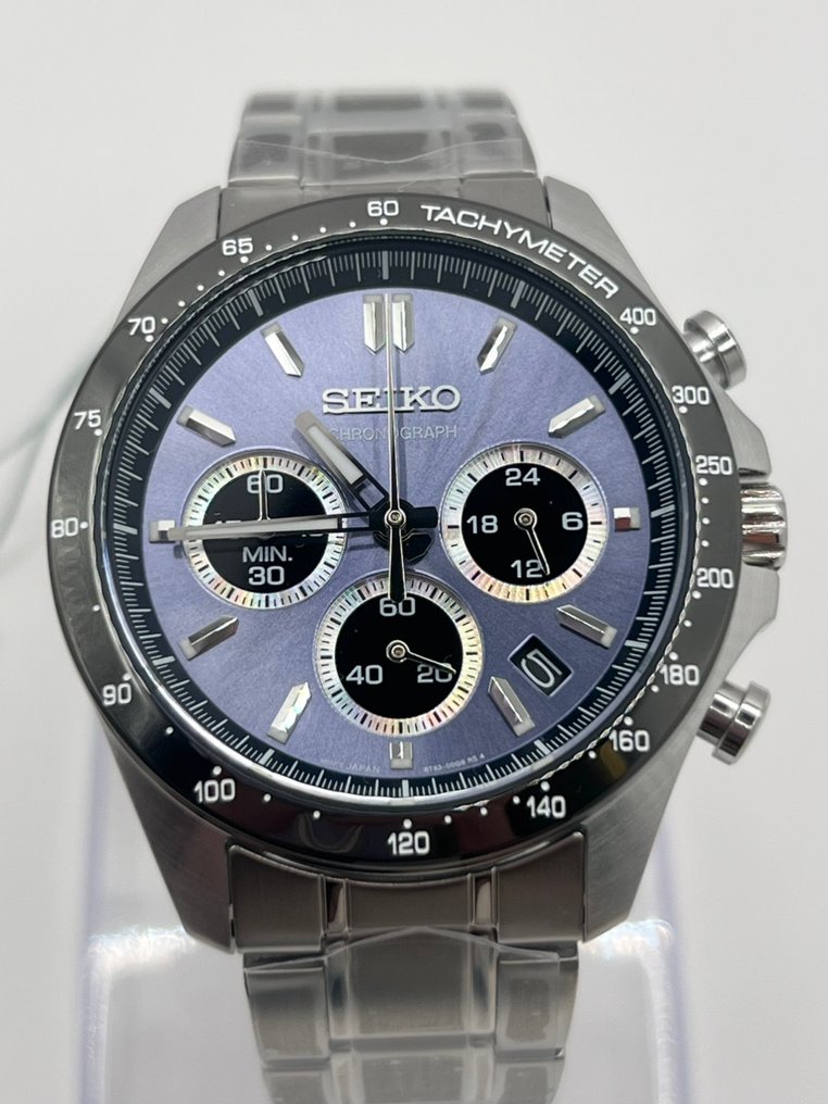 Seiko - Blue Gray Chronograph - No reserve price - SBTR027 - Men - 2020+ #1.0