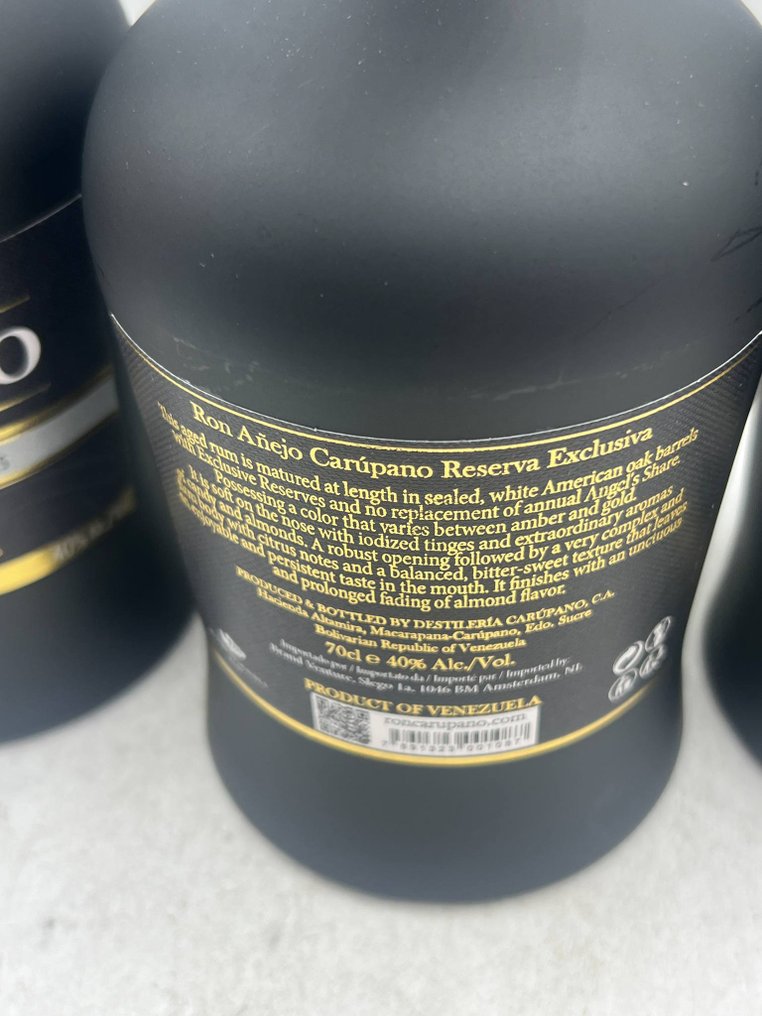 Carùpano - Reserva Exclusiva  - 70 cl - 3 flaskor #2.1