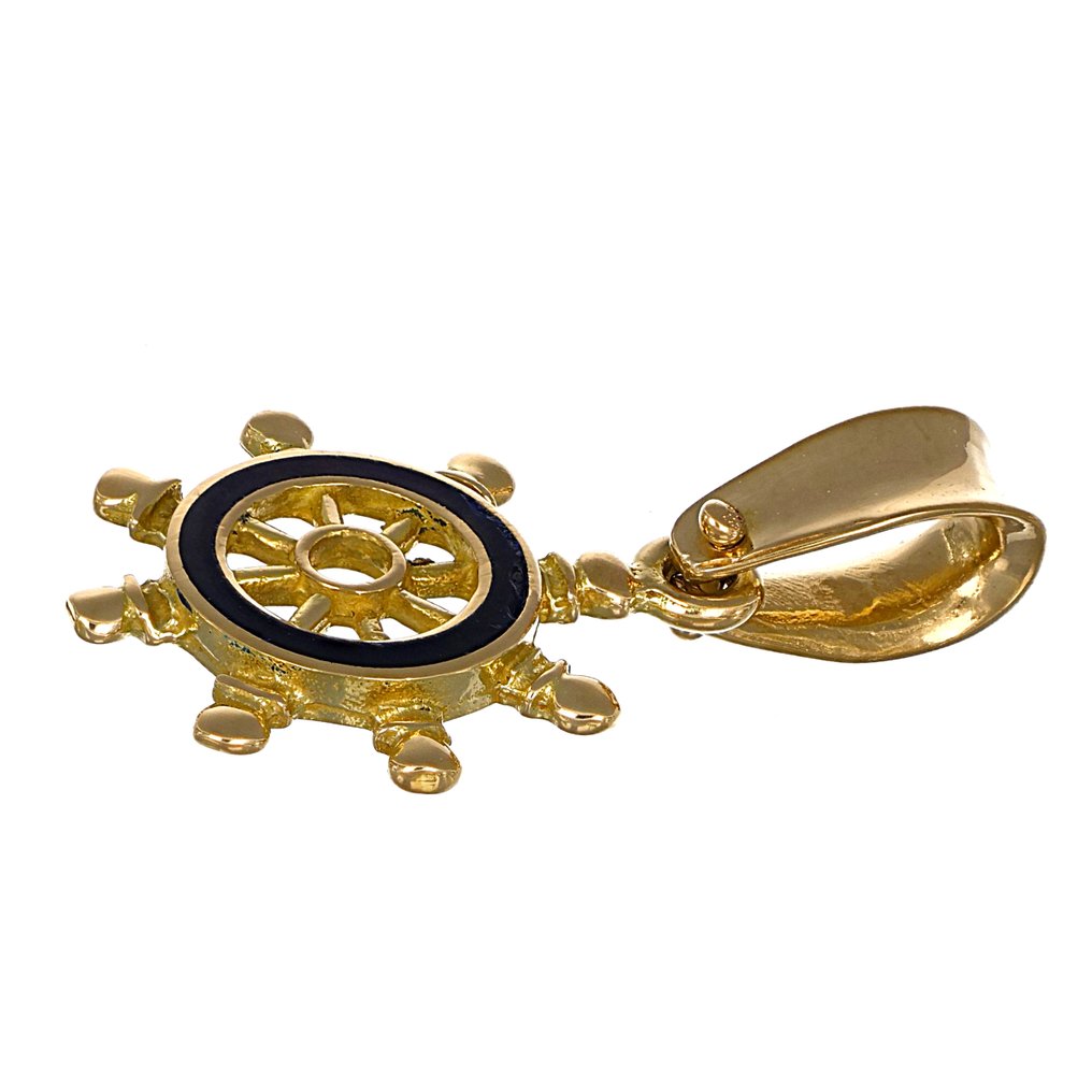 Nincs minimálár - Függő - 18 kt. Sárga arany #3.2