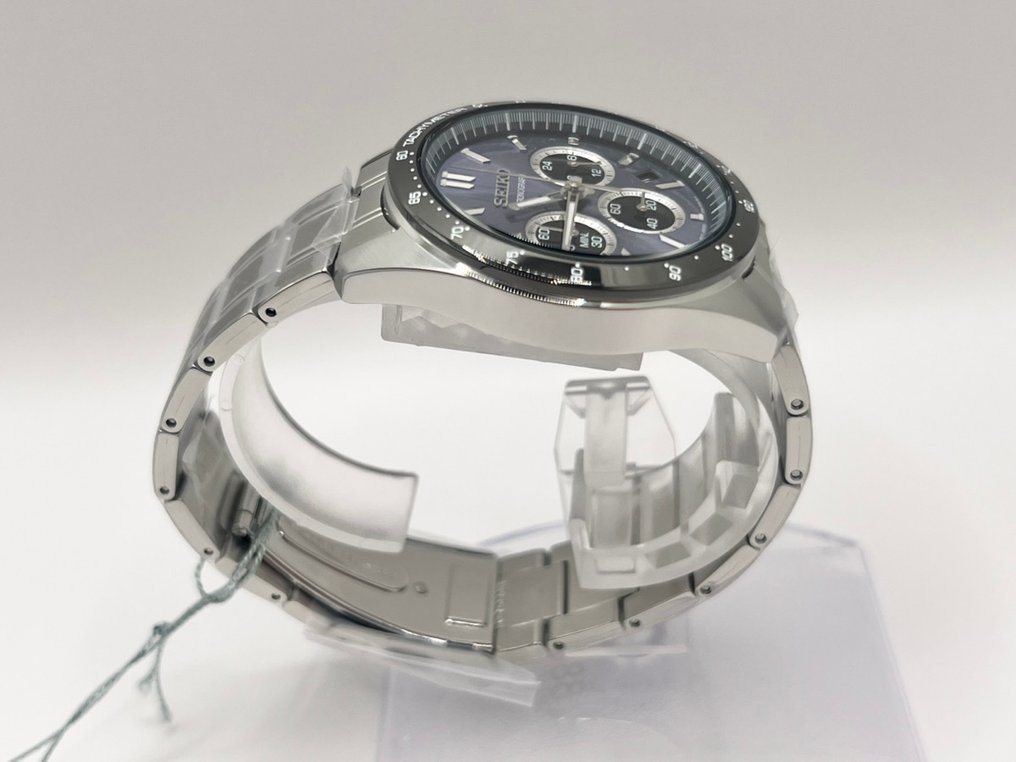 Seiko - Blue Gray Chronograph - No reserve price - SBTR027 - Men - 2020+ #4.3