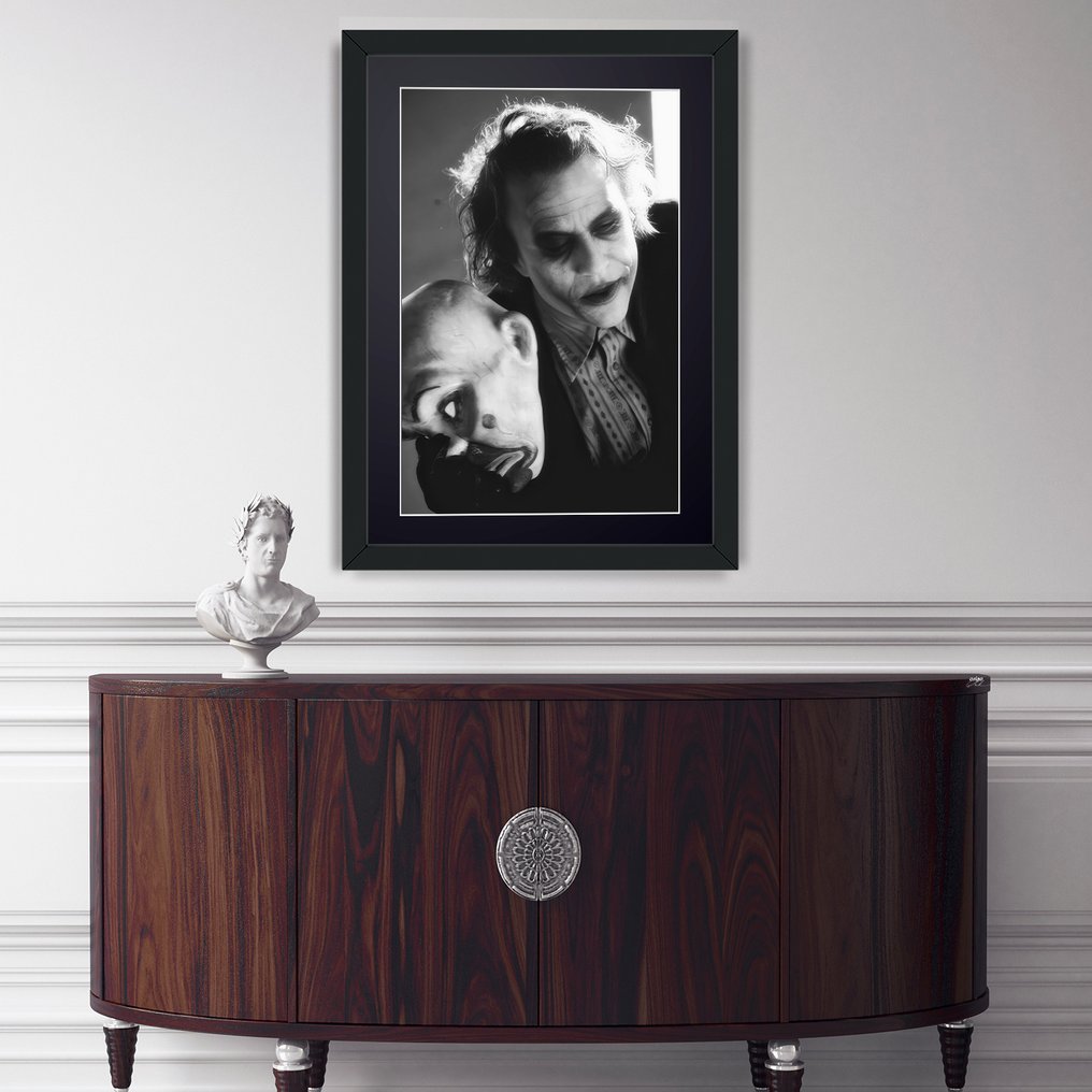Batman 1989 -JAck Nicholson "The Joker" - Fine Art Photography - Luxury Wooden Frame 70X50 cm - Limited Edition 01 of 30 - Serial 20173 - Original Certificate (COA), Hologram - 100% New. Shipping Reduction from 3 items #1.0