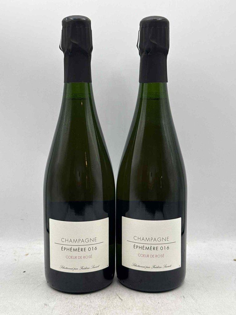 Frederic Savart, Champagne Ephémère 016 Coeur de Rosé Savart - Champagne - 2 Bottiglia (0,75 litri) #1.0