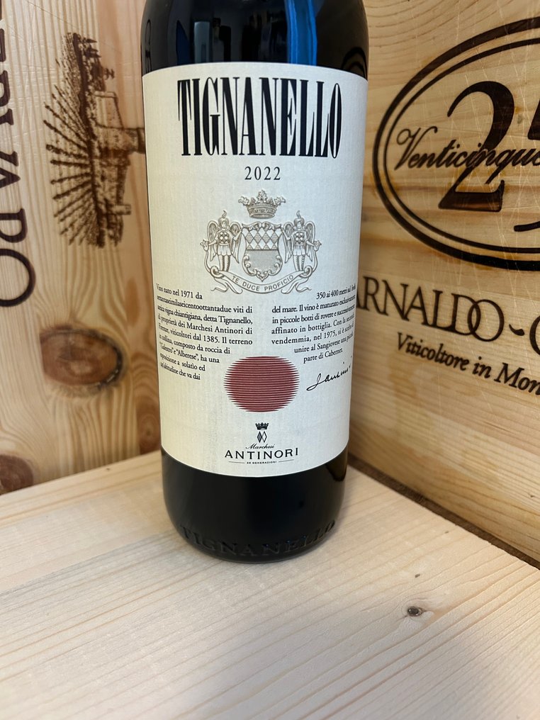 2022 Marchesi Antinori, Tignanello - Τοσκάνη IGT - 1 Î¦Î¹Î¬Î»Î· (0,75L) #1.0