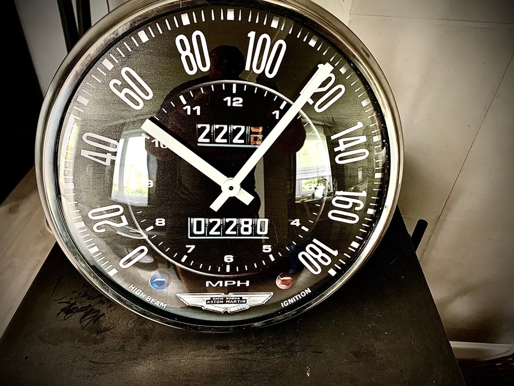 阿斯顿·马丁DB6——限量8/50速度计墙钟，收藏家专用 -  老式 金属, 玻璃, 塑料 - 2010-2020年 - 阿斯顿·马丁 - 时钟 #4.3