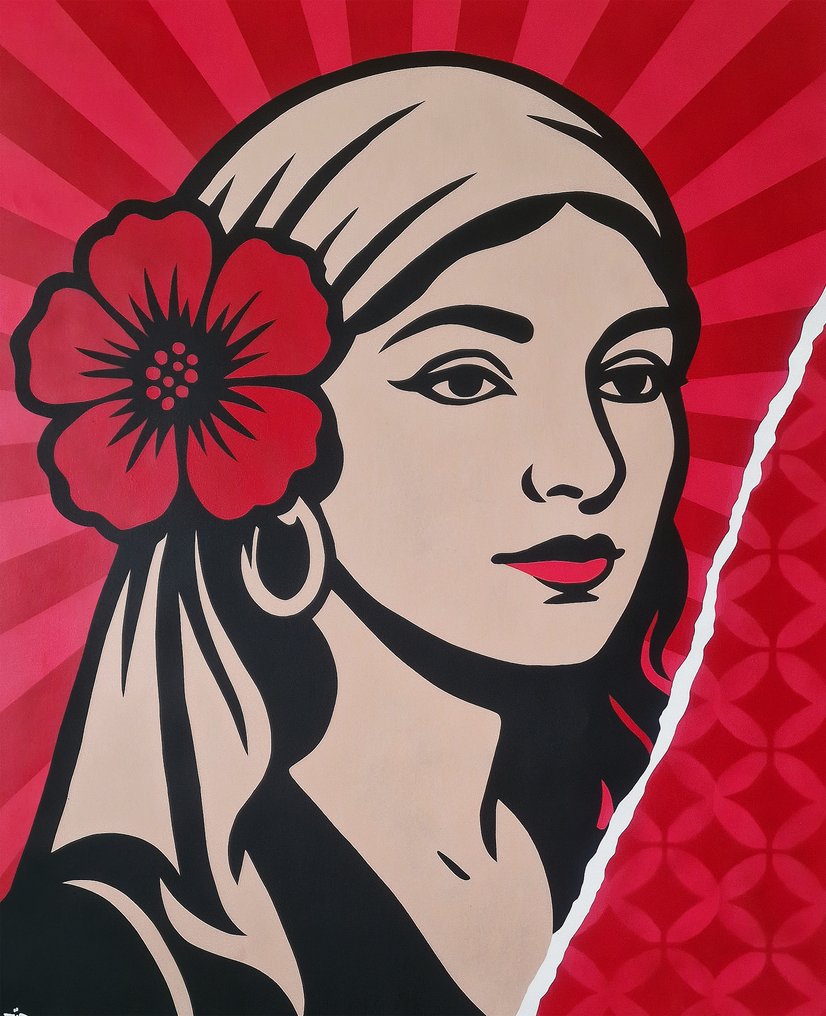 FÜR (1978) - Gypsy Bloom - XL Size - (We Spray) (Obey Vs Fur) #1.0