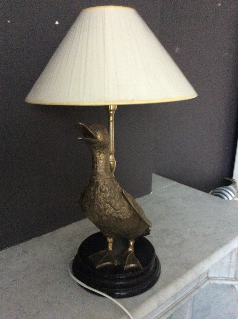檯燈 - 粗鋅 - 法国台灯鸭 #1.0