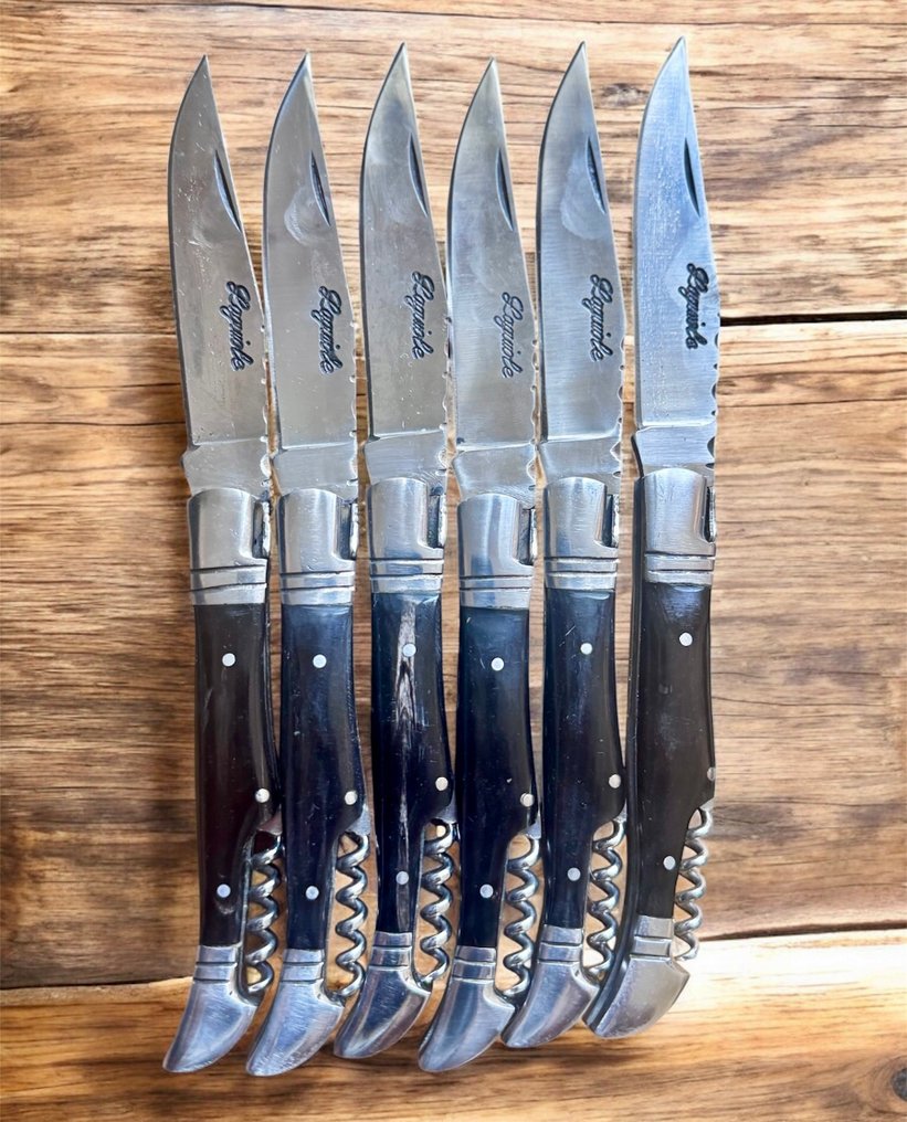 Laguiole - 廚刀 - Utility knife -  Laguiole - 鋼, 木 - 法國 #1.0