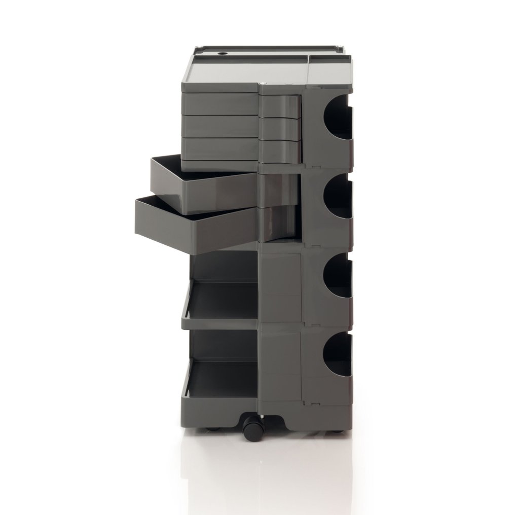 B-Line - Joe Colombo - Rullebord - Boby B45 - Tornado grey - ABS - HELT NY #1.0