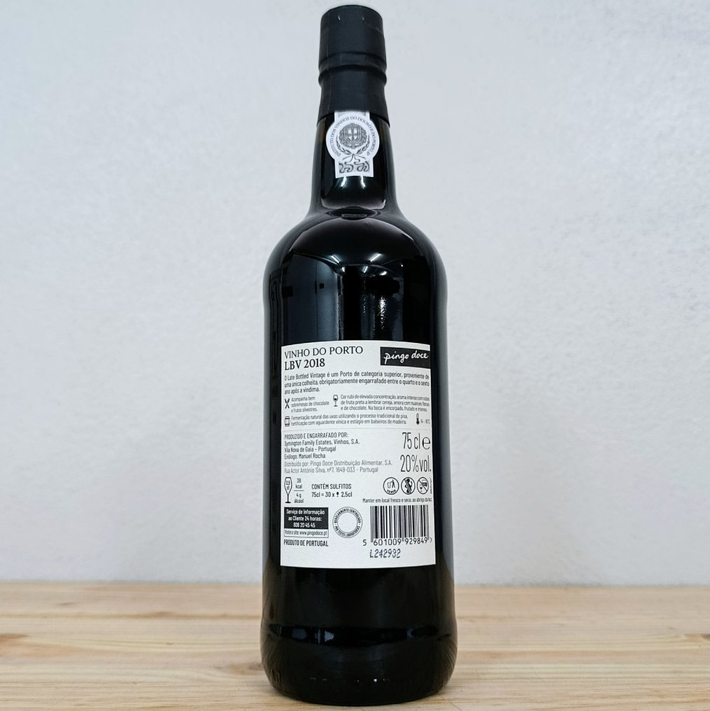 2018 Symington for Pingo Doce - Late Bottled Vintage Port - Porto - 6 Flasker (0,75 l) #4.3