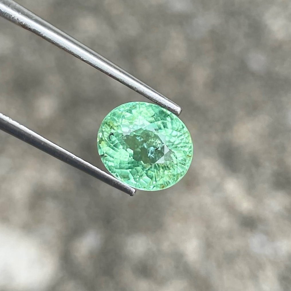 1 pcs 蓝色, 绿色 帕拉伊巴碧玺 - 3.23 ct - 国际有色宝石协会(ICA GemLab) - 帕拉伊巴电气石 #1.0