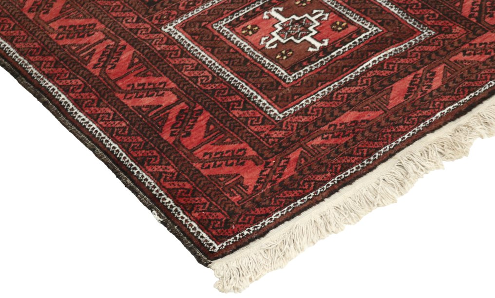 贝鲁什古董地毯 - 小地毯 - 226 cm - 100 cm - 游牧艺术古 #3.2