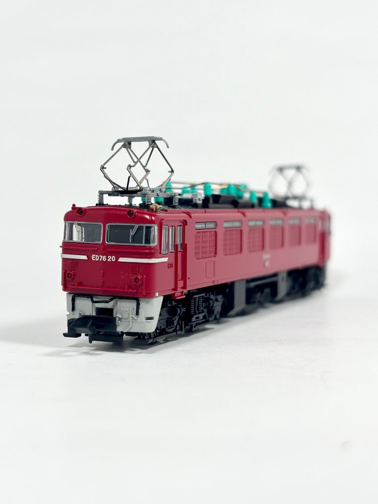 MICROACE N - A0940 - Modellino di treno (1) - ED76-20 (secondo tipo di produzione) colore standard - JNR #1.0