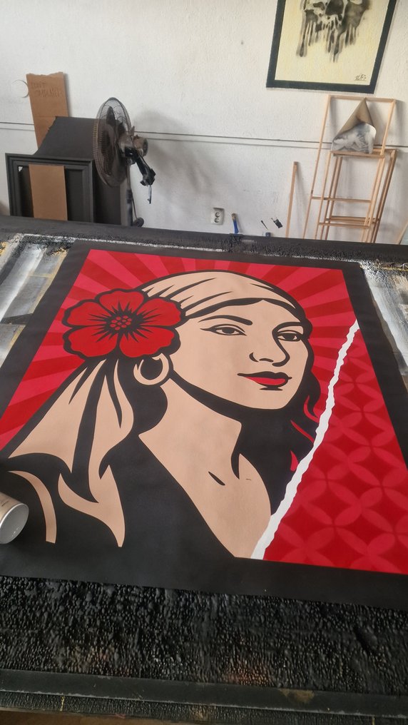 FÜR (1978) - Gypsy Bloom - XL Size - (We Spray) (Obey Vs Fur) #4.3