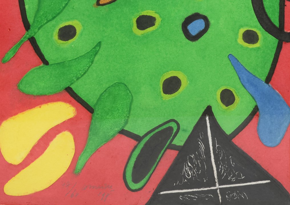 Corneille (1922-2010) - Tortue Aquatique #4.3