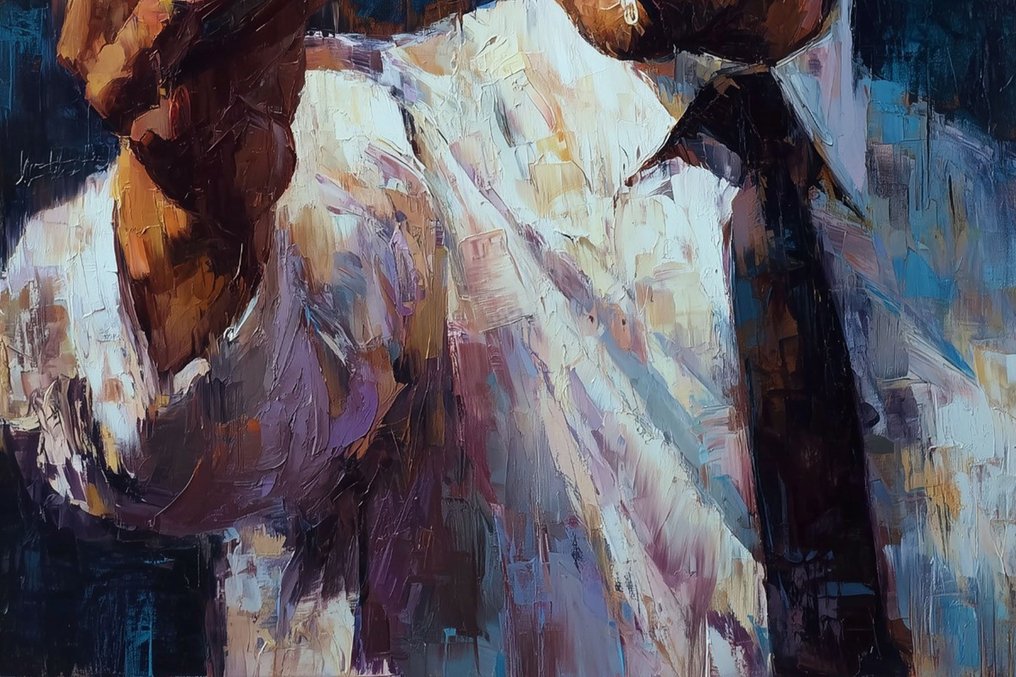 Canvas Fit - Alberto Ricardo - “El Precio del Poder: Retrato de Ambición” #2.1