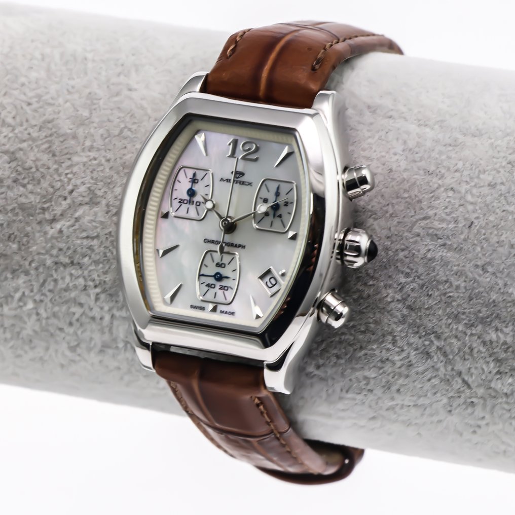 MUREX - Swiss Chronograph - ECL542-SL-7 - Brown Strap - Zonder minimumprijs - Unisex - 2010-2020 #2.1