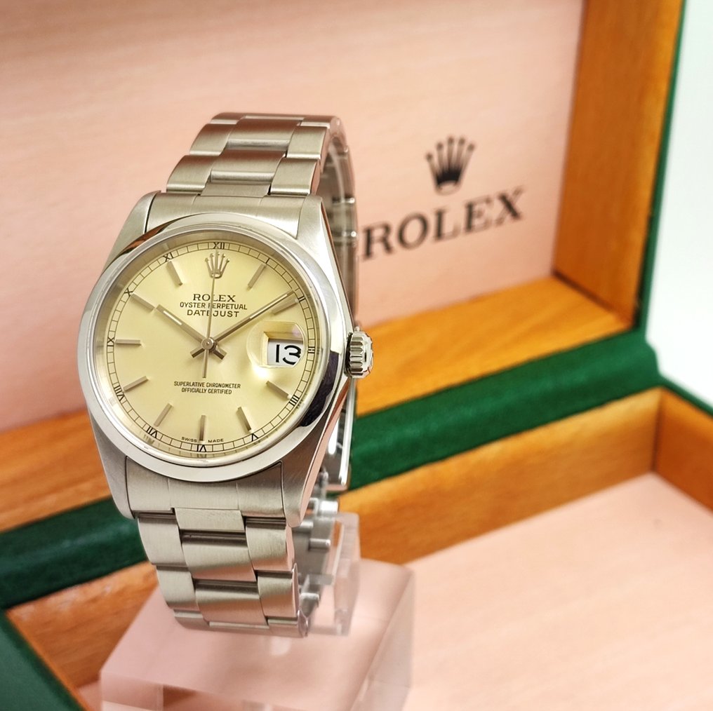Rolex - Datejust 36 - 没有保留价 - Ref. 16200 - 男士 - 2002 #1.0