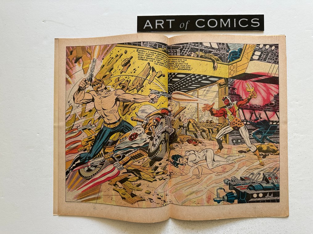 Nick Fury Agent of SHIELD #1 - Scorpio appearance - 1 Comic - 第一版 - 1968 #4.3