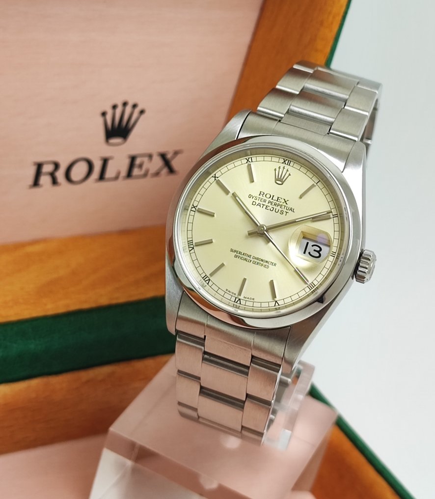 Rolex - Datejust 36 - 没有保留价 - Ref. 16200 - 男士 - 2002 #1.0