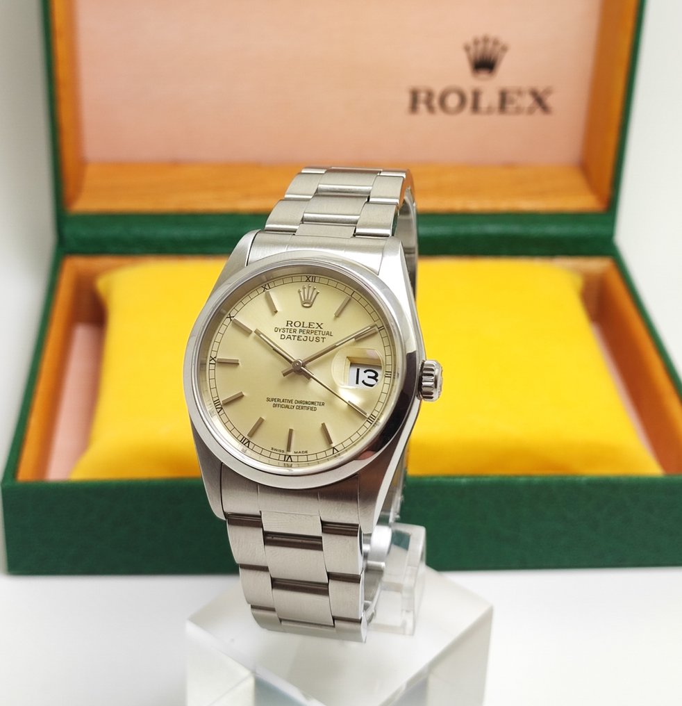 Rolex - Datejust 36 - 没有保留价 - Ref. 16200 - 男士 - 2002 #2.1