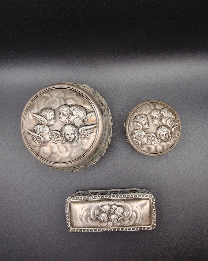 Levi and Salaman - Krukke (3) - Sølv, Krystall - Sterlingsølv #3.2