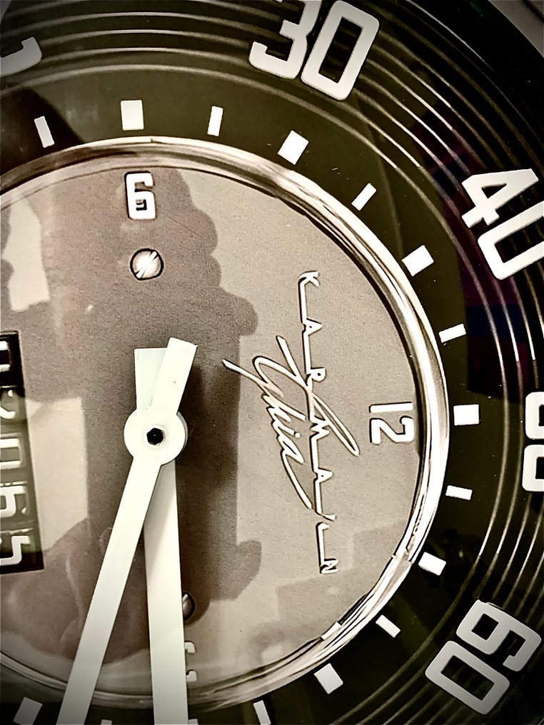 墙钟 – VW Karmann Ghia 1200 速度计 -  老式 金属, 玻璃, 塑料 - 2010-2020年 - KARMANN GHIA 墙钟 #3.2