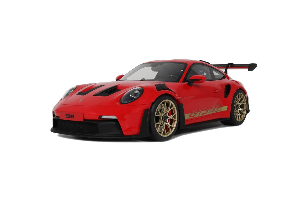 GT Spirit 1:12 - Modell sportsbil - Porsche 911 (992) GT RS Guards Red - GT939 #1.0