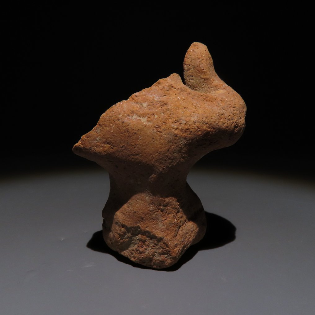 中东 Terracotta 片段 图。公元前2nd-1st千年。6厘米高。 (没有保留价) #3.2