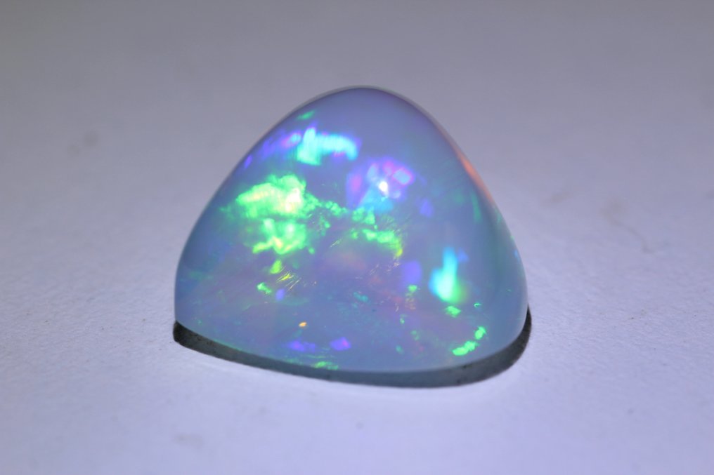 Opal - 12.40 ct - Antwerp Laboratory for Gemstone Testing (ALGT) - Doskonała jakość koloru #2.1
