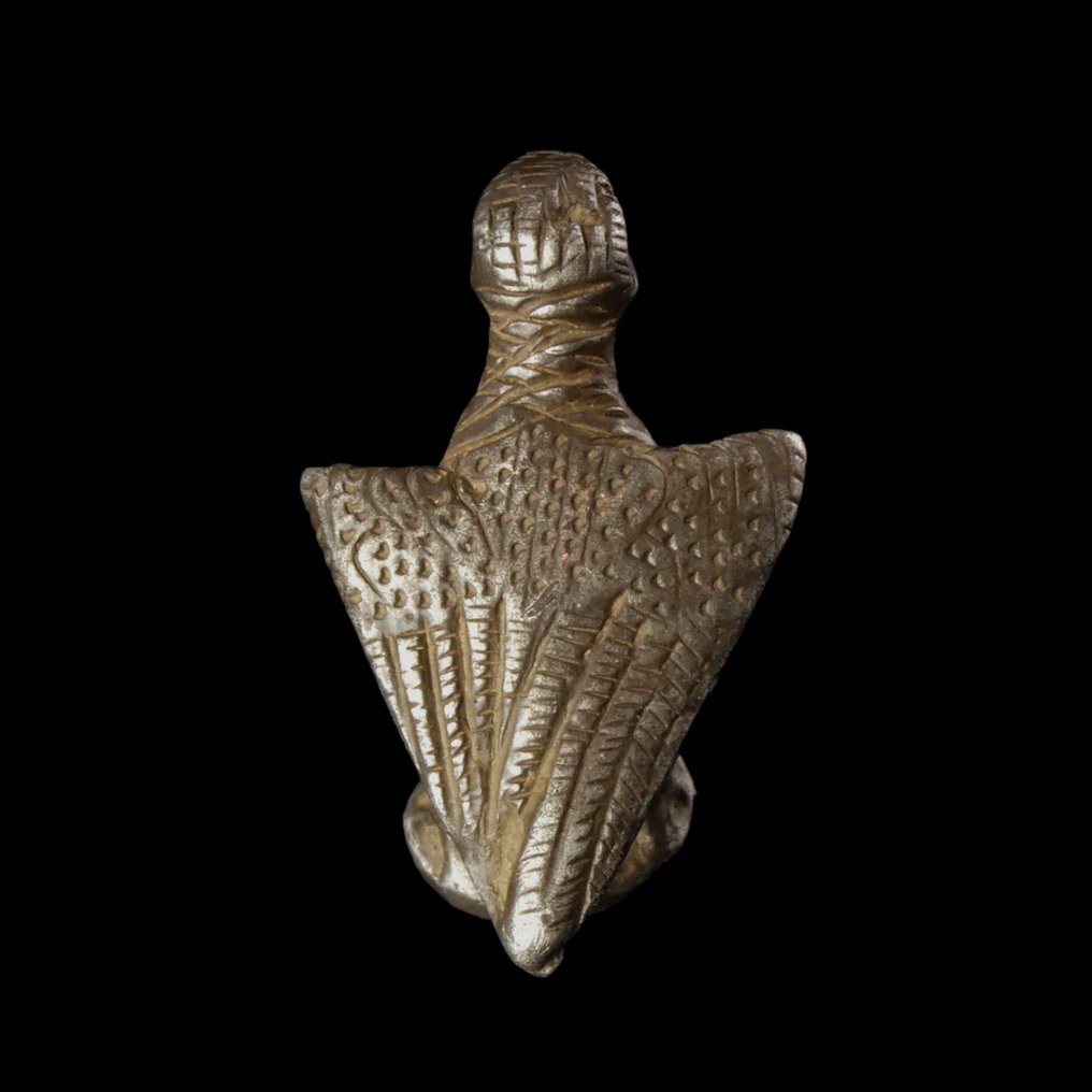 Ancient Roman Silver Legionary Eagle / Aquila figure #4.3