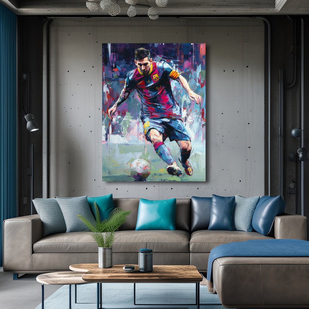 Canvas Fit - Alberto Ricardo - “Messi: El Compás del Genio” #4.3