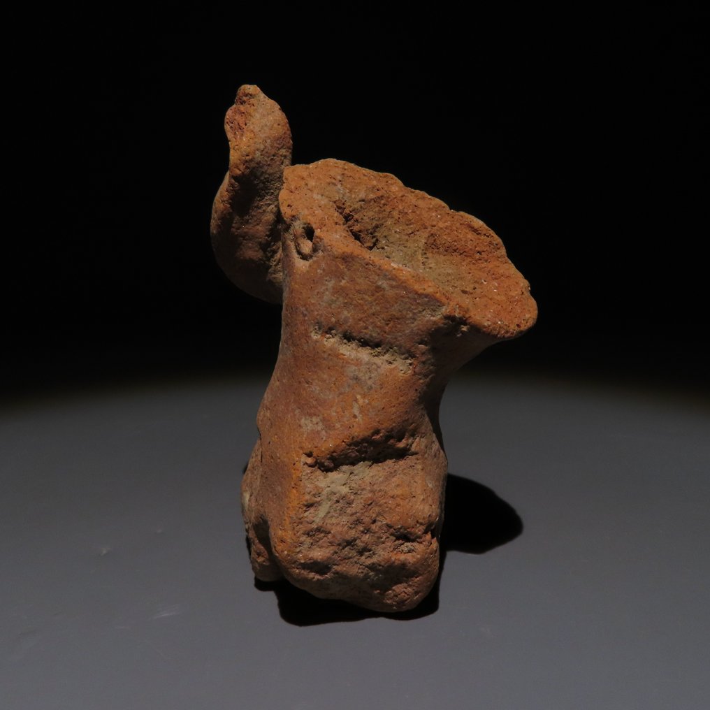 中东 Terracotta 片段 图。公元前2nd-1st千年。6厘米高。 (没有保留价) #1.0
