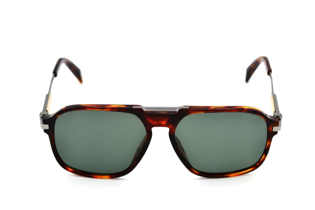 Chopard - SCH347 909P - Acetate & Silver + Gold Metal - Polarized Lenses - *New Sunglasses* - Solglasögon #3.2